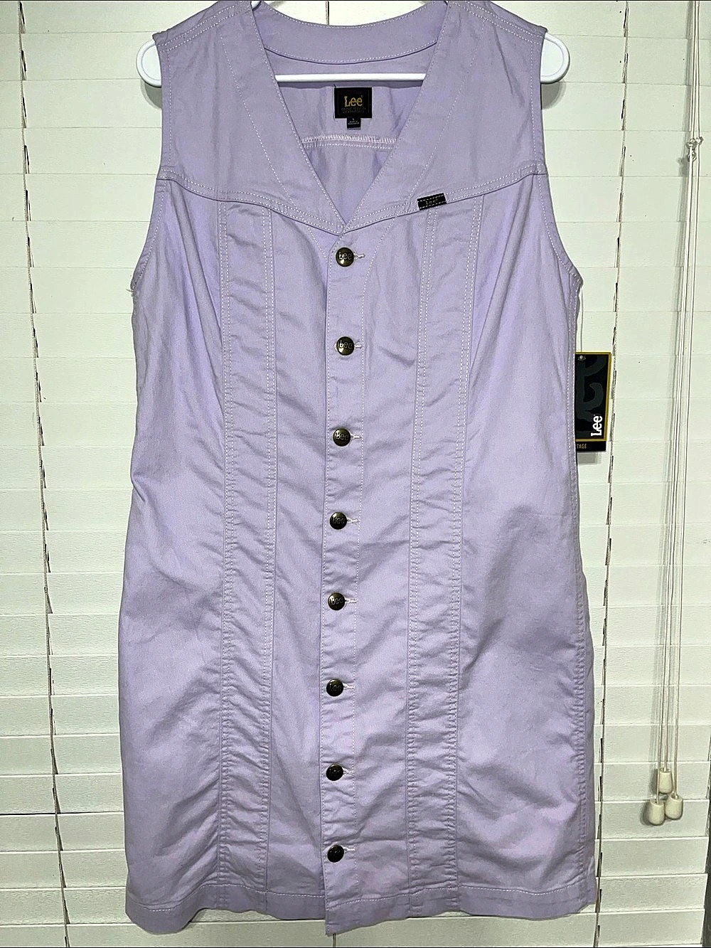 Lee Heritage Sleeveless Rider Dress Women's Mini Dress Purple